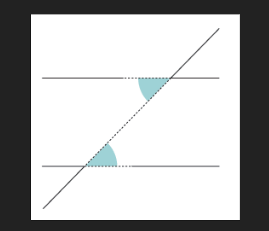 <p>Alternating Angles</p>