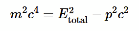 <p>this equation in invariant under lorentz transforms - LHS is the same in all IRFs.</p><p>Restmass energy is conserved in relativity</p>