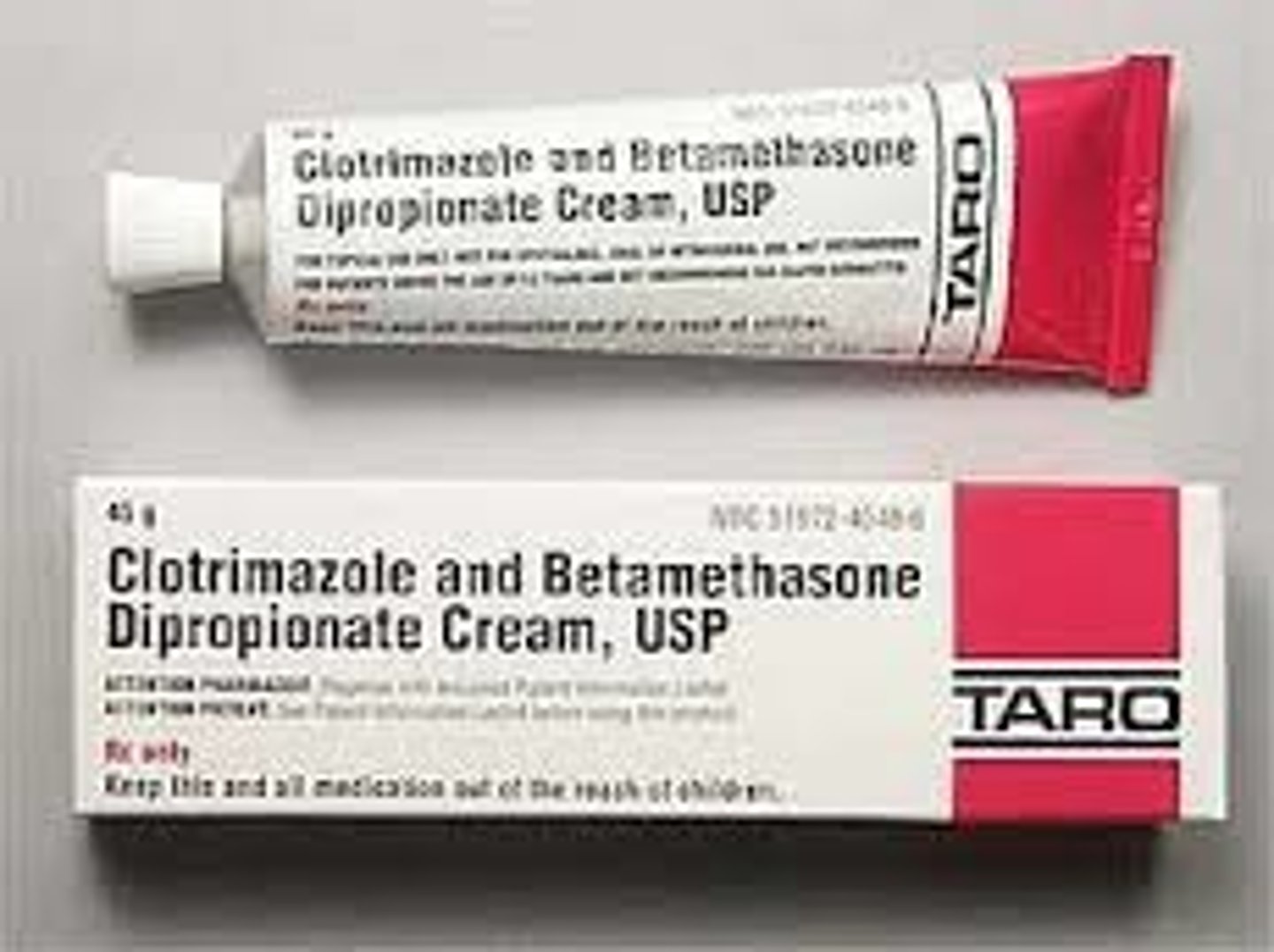 <p>Generic Name: Clotrimazole + Betamethazone</p><p>Therapeutic Class: Anti-fungal</p><p>Indication: Treat a variety of inflamed fungal infections</p>