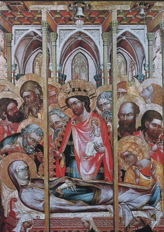 <p>Death of the Virgin, c. 1350-1360</p>