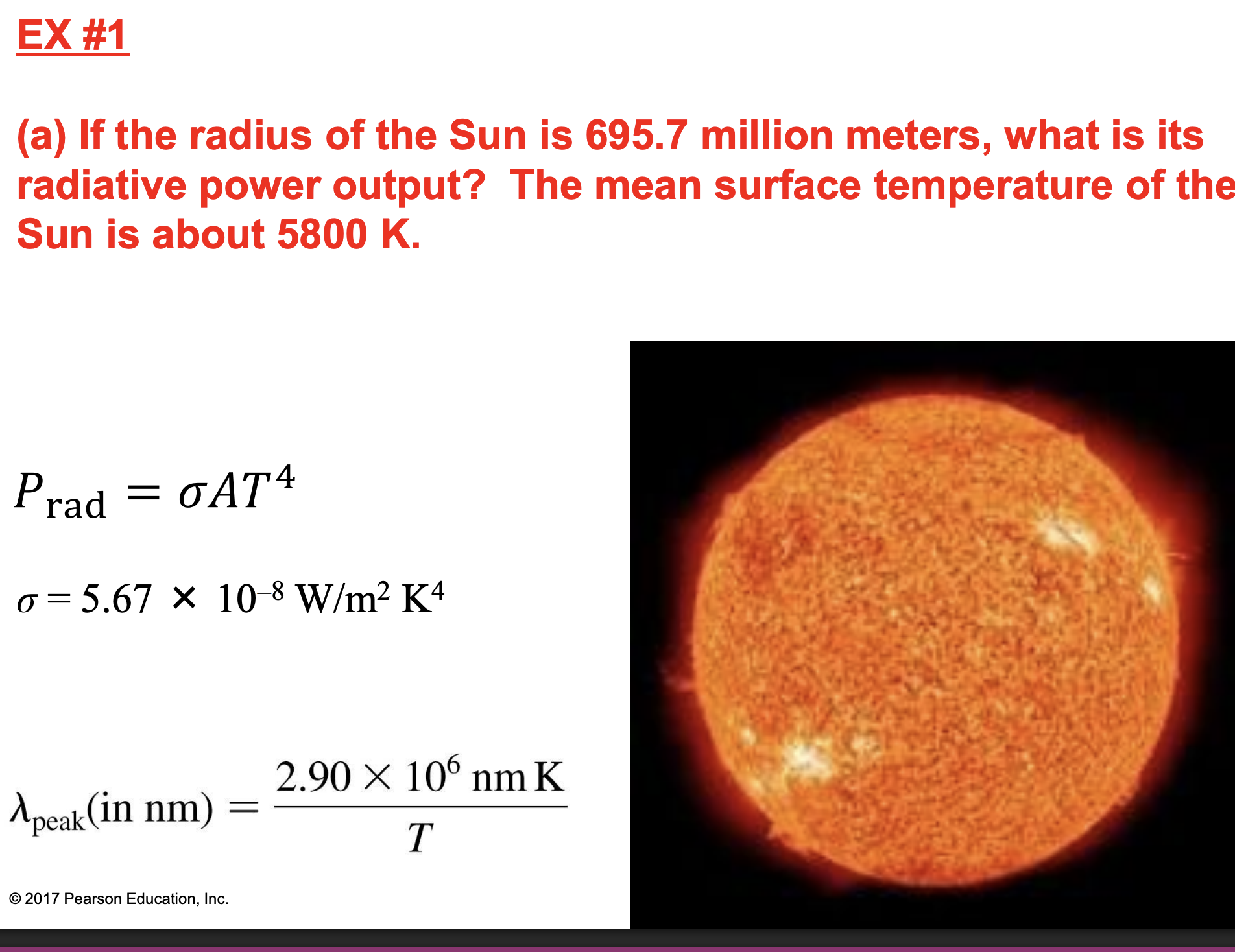<p>-green is just the peak wavelength, it edmits other colors too and the colors overlap so looks orange</p><p>*similar example: peak wavelength person=infrared, but we can see each other</p>