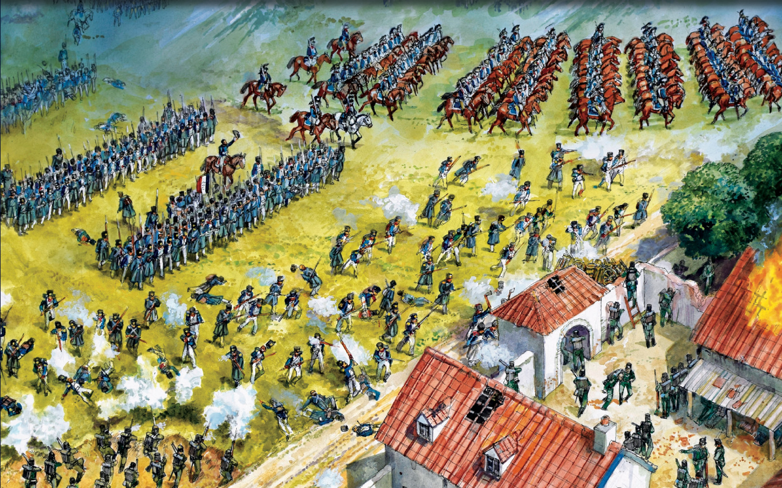 <p>the battles</p>
