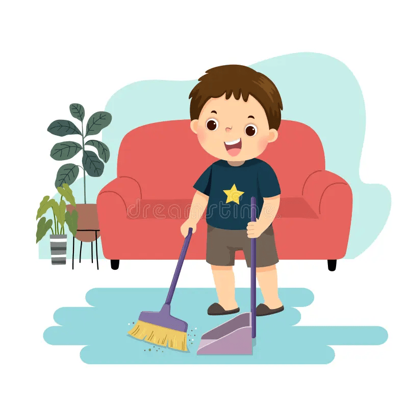 <p>Sweep the House</p>