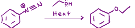 <p>Converts the n triple bonded to another n into an o with a chain</p>