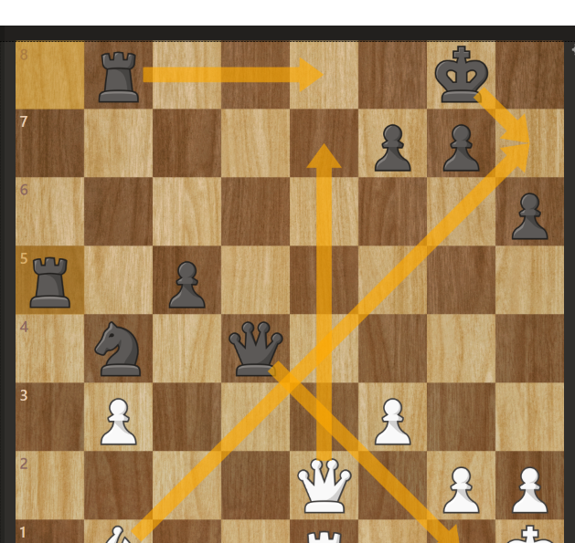 <p>wahts the two sequence move here?</p>