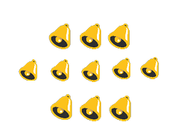 <p>1 repique de 5 segundos entre 3 campanadas sueltas cada minuto</p>