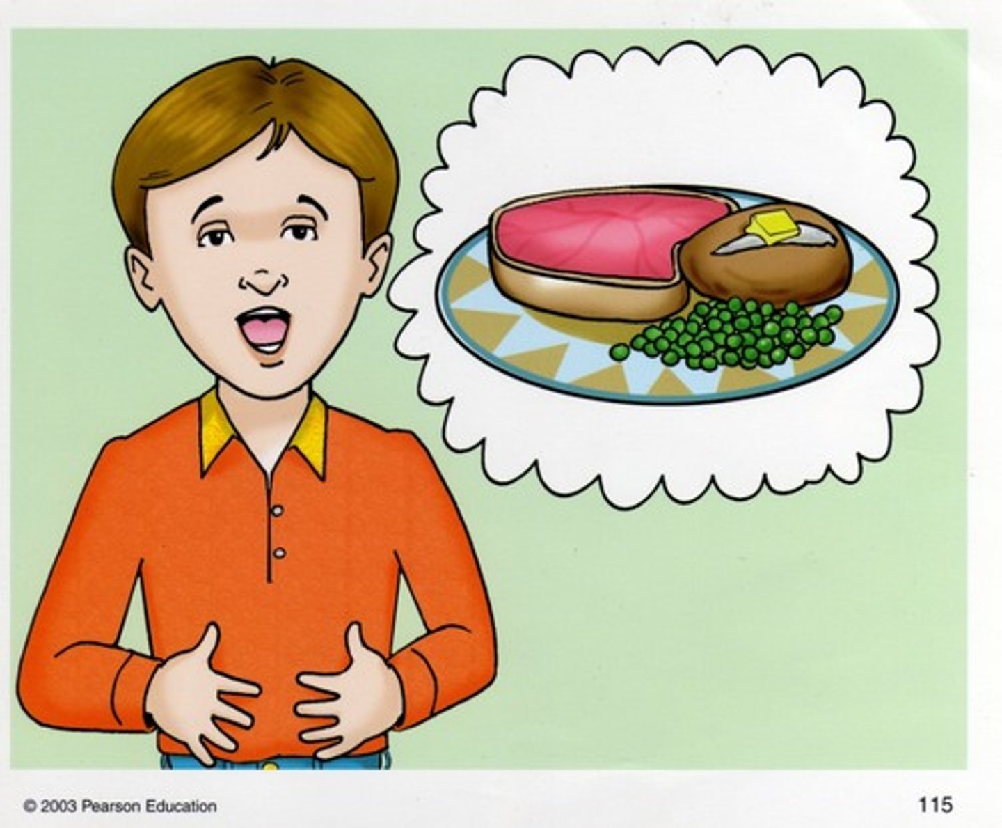 <p>hungry (è)</p>