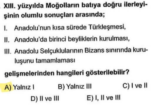 <p>Moğollardan kaçan Türkmen boyları Anadolu’ya yığılmış, bu da bölgedeki Türk nüfusunu hızla artırmıştır.</p><ul><li><p><strong>Miryokefalon</strong> = Yurt Tutan </p></li><li><p><strong>Malazgirt</strong> = Yurt Açan </p></li><li><p><strong>Kösedağ</strong> = Yurt Bozan </p></li></ul><p></p>