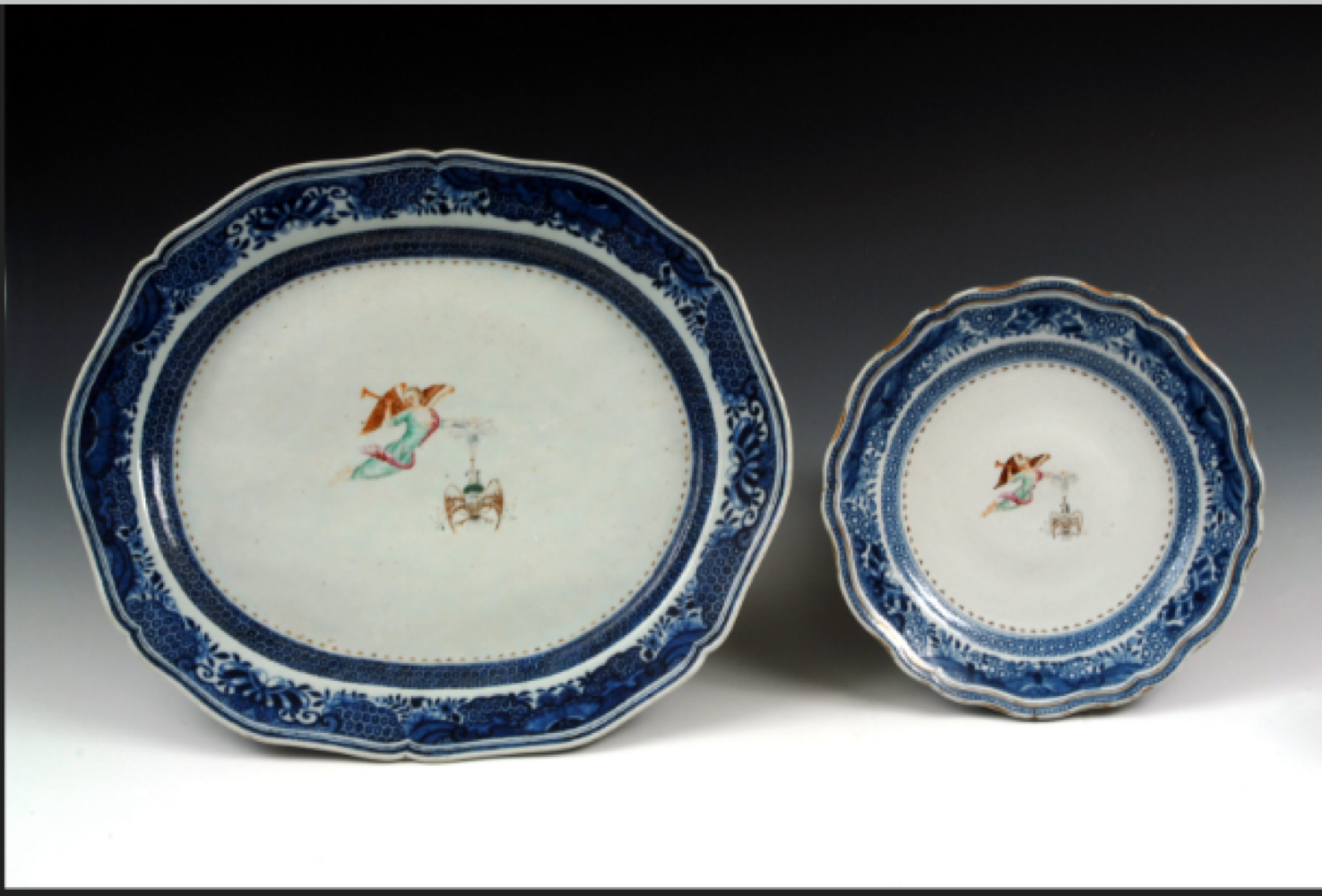 <p>describe the context of the plates </p>