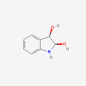 <p>Epoxide / Arene oxide → add H2O → breaks forming a dihydrodiol </p>