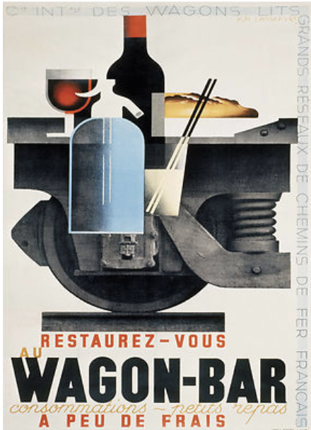 <p><span><strong>What design style is this? What two modern art movements inspired it?</strong></span></p>