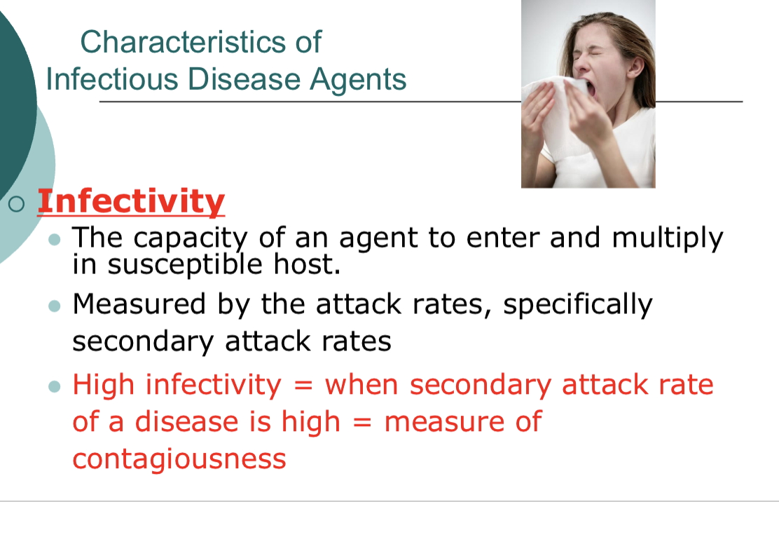 <p><span>Characteristics of Infectious Disease Agents</span></p>