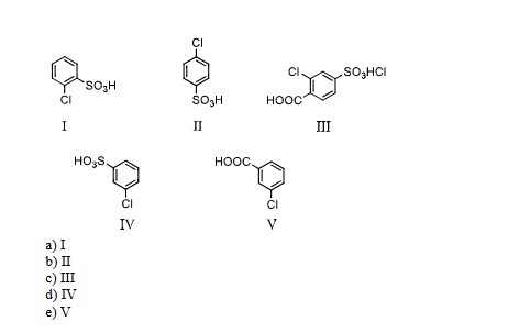 <p> m-Chlorobenzenesulfonic acid is</p>