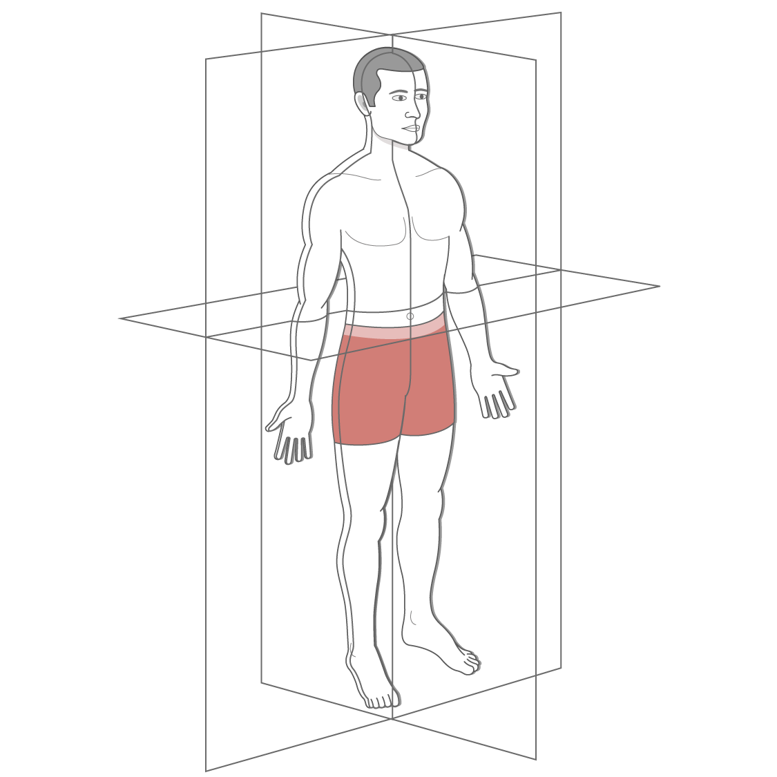 <p>a cut, like wall almost</p>