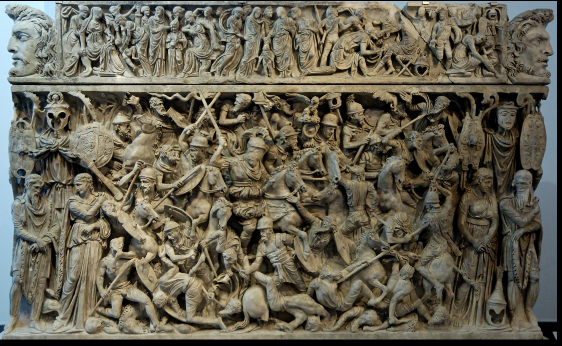 <p>Battle sarcophagus</p>