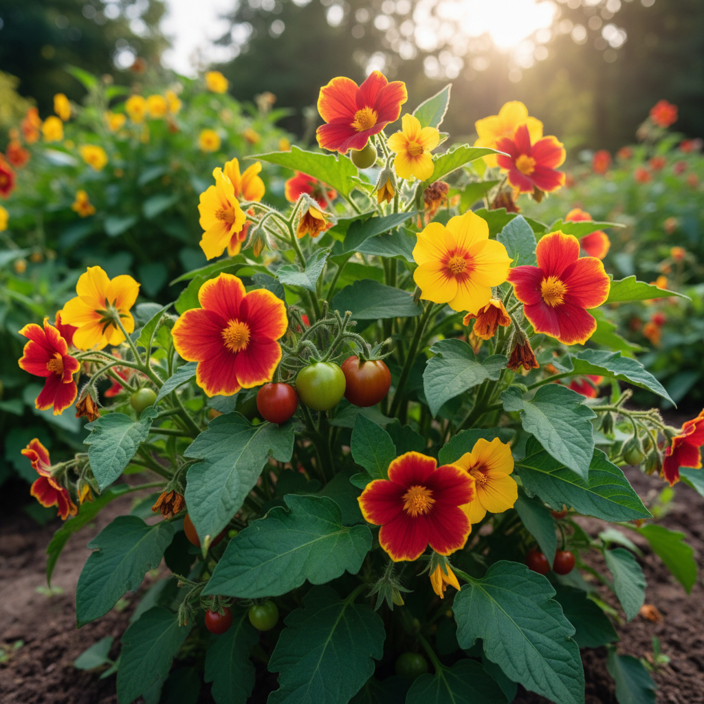 <p>A type of plant that produces flowers, seeds, and fruits.</p>