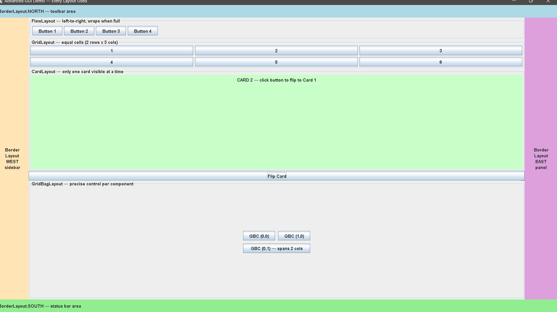 <p>GridBoxLayout</p>