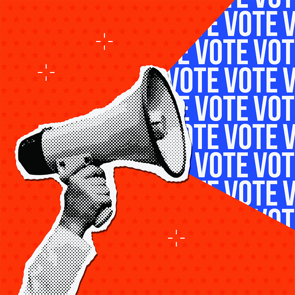 <p>Anyone who can vote</p>