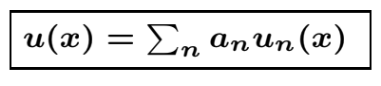 <p>What does a<sub>n</sub> represent in this expression?</p>