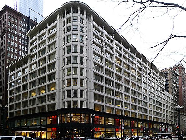 <p>Schlessinger, Meyer Building=Carson, Pirie, Scott</p>