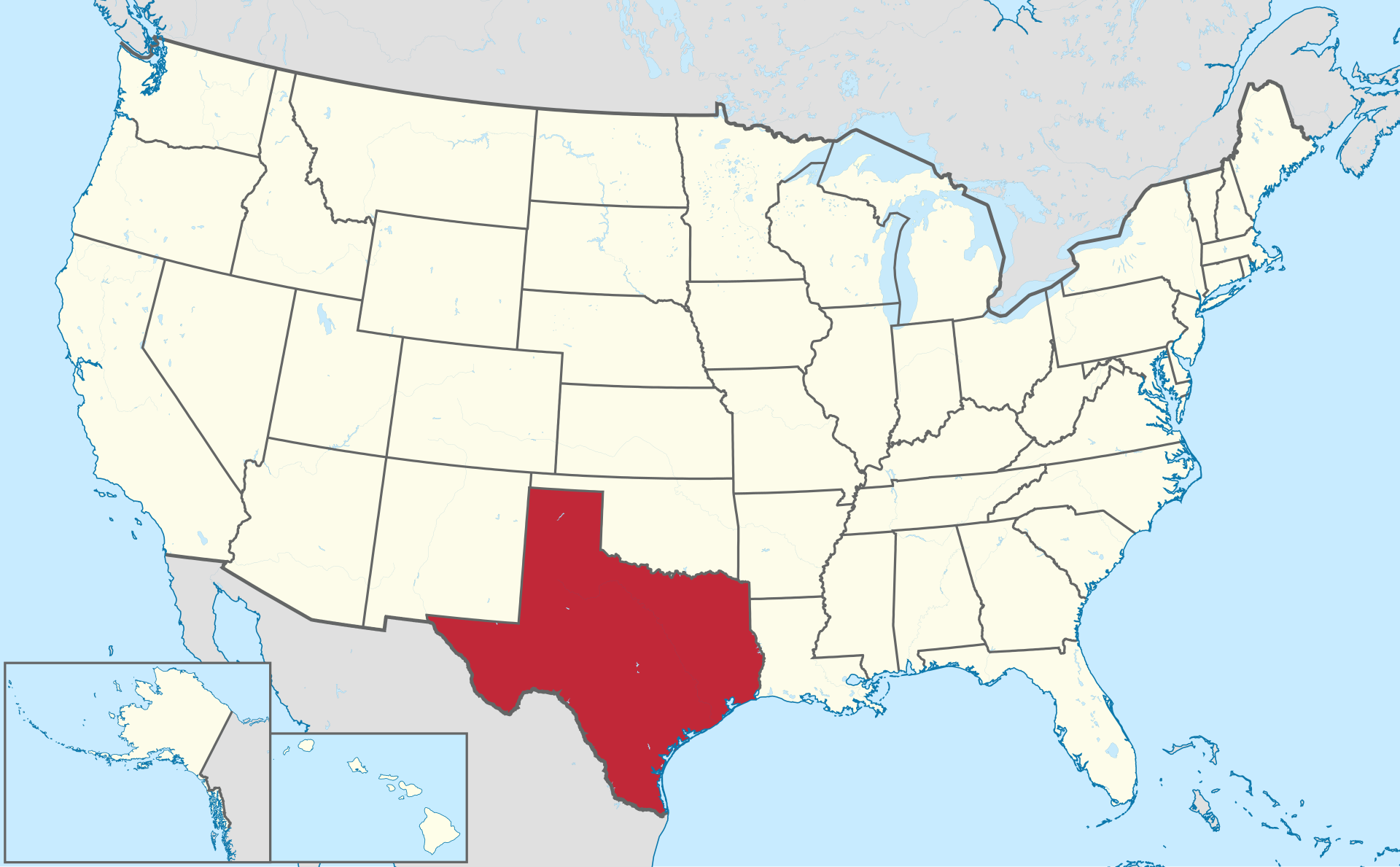 <p>Texas</p>