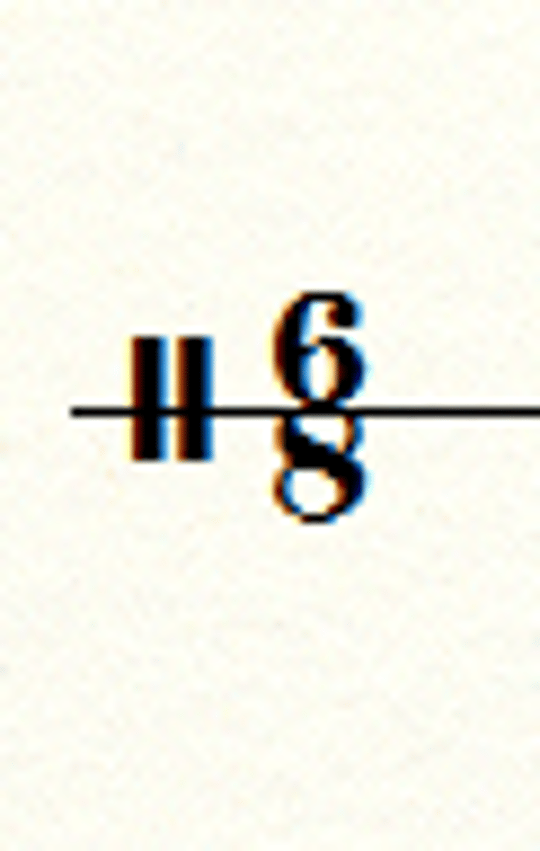 <p>How many beats in a bar?</p>