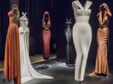 <p>Designer known for breaking fashion rules and gender norms</p>