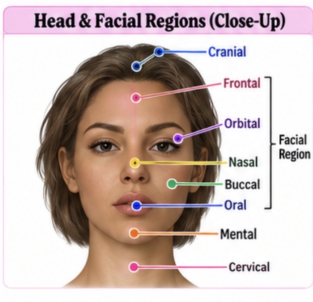 <p>Front side of neck</p>
