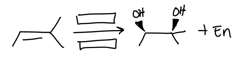 <p>What reagent(s) is/are needed for this reaction (two possible answers)</p>