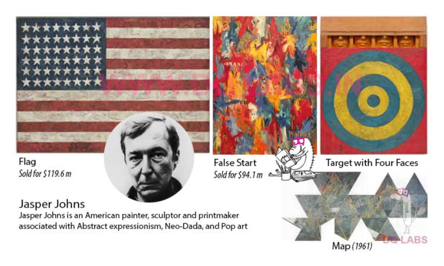 <p>American painter, sculptor, and printmaker associated with Abstract expressionism, Neo-Dada, and Pop art </p>