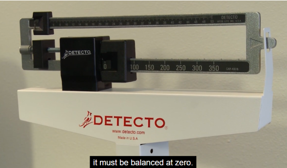 <p><span style="background-color: transparent;">ENSURE THAT THE WEIGHING SCALE IS BALANCED AT 0</span></p>