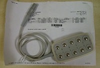<p>Recording system ECG connects from the back of the PIU to the recording system ECG.</p>