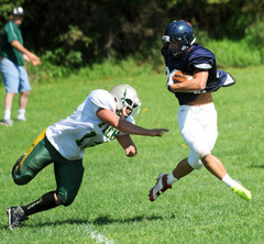 <p>evaded</p>