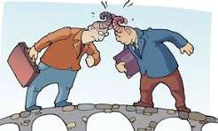 <p>Opposed (v/adj)</p>