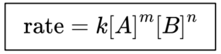 <ul><li><p>Products are EXCLUDED from rate law expressions </p></li></ul><p></p>