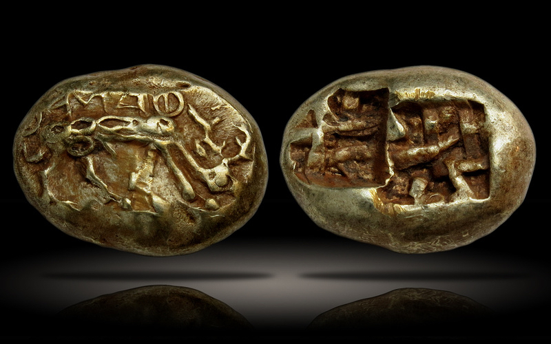<p>Coinage - Ephesus (?) electrum state </p>