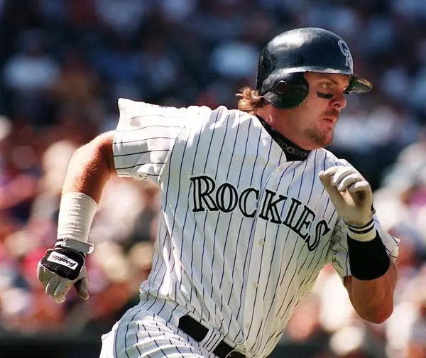 <p>OF Larry Walker (COL) (1st &amp; only of career)</p>