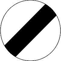 <p>A single carriageway road has this sign. What's the maximum permitted speed for a car towing a trailer?</p>