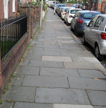 <p>sidewalk </p>