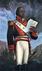 <p>First leader of the Haitian Revolution, a former slave (1743-1803) who wrote the first constitution of Haiti and served as the first governor of the newly independent state.</p>