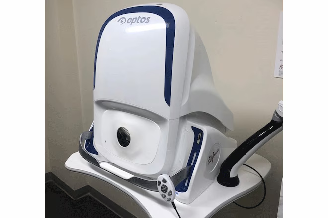 <p>What is the optomap machine?</p>