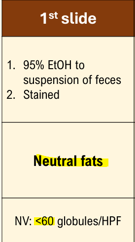 <p><strong><u>Qualitative fecal tests</u></strong></p>