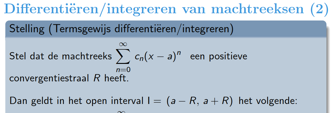 <p>Geef de primitieve van de functie.</p>