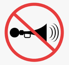 <p>No Blowing of Horn</p>
