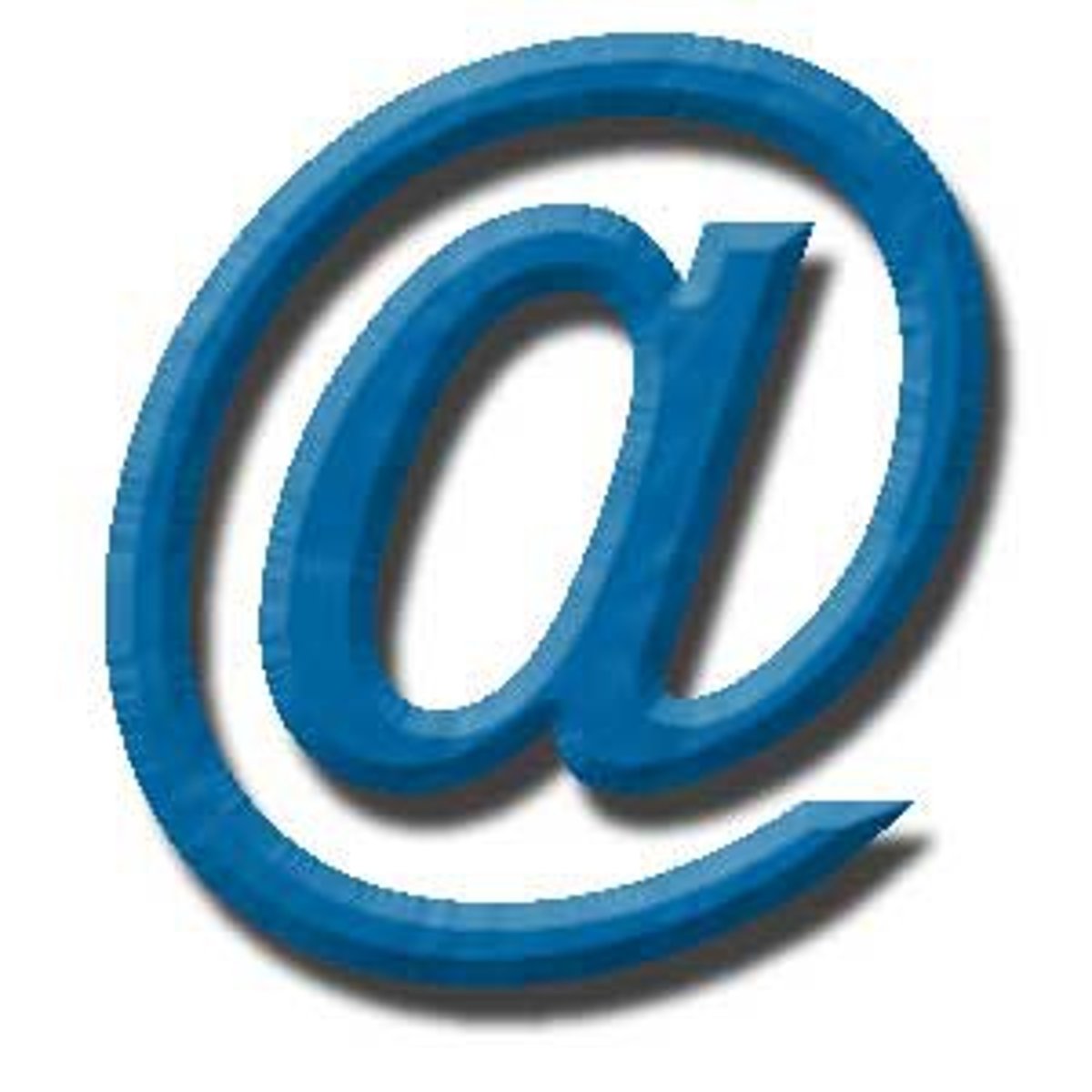 <p>at (the symbol @ used for e-mail addresses)</p>