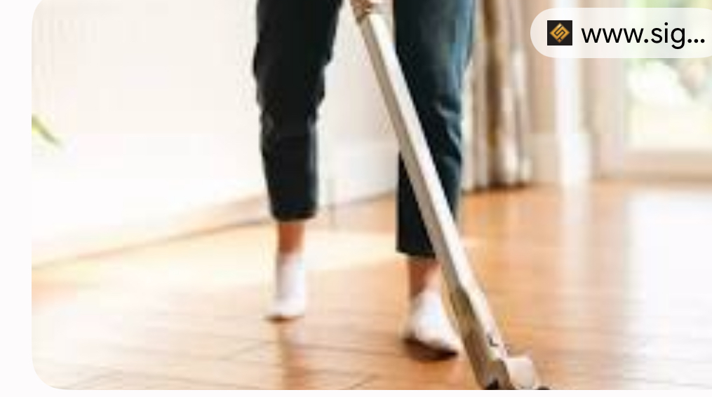 <p>vacuum:(v) /ˈvæk.juːm/</p>