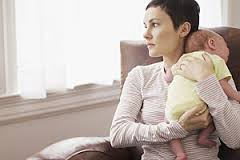 <p>- depression occurring after childbirth.</p>