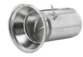 <p>Conical Spin-In w/ Jiffy Damper</p>