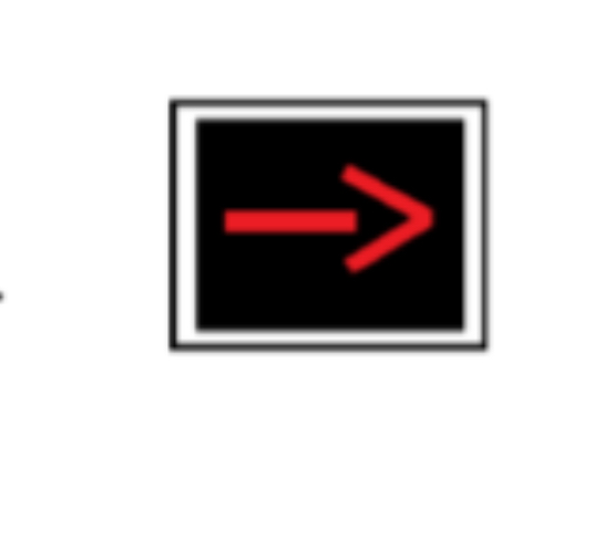 <p>Red arrow </p>
