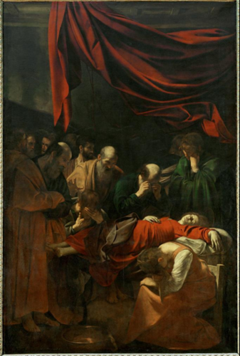 <p>Caravaggio, <em>Death of the Virigin</em></p>